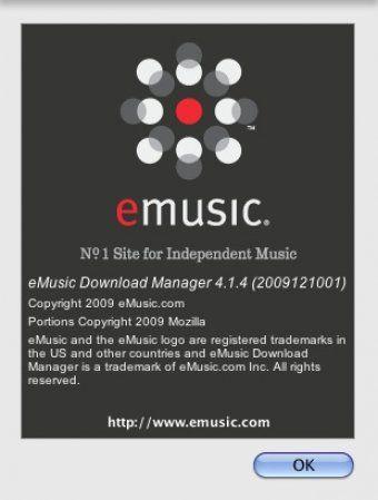 eMusic Logo - EMusic Download Manager: Screenshots