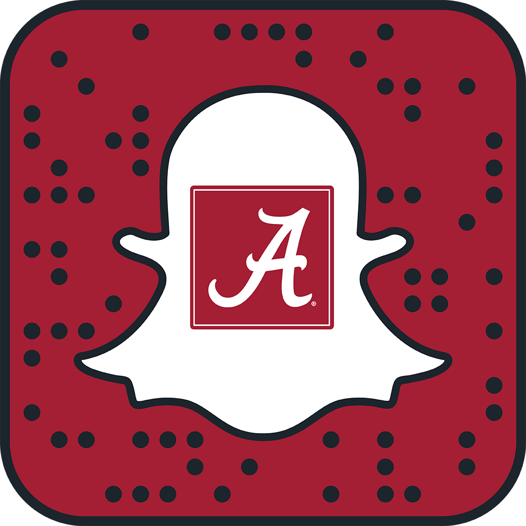 University of Alabama Football Logo - Snapchat. The University of Alabama
