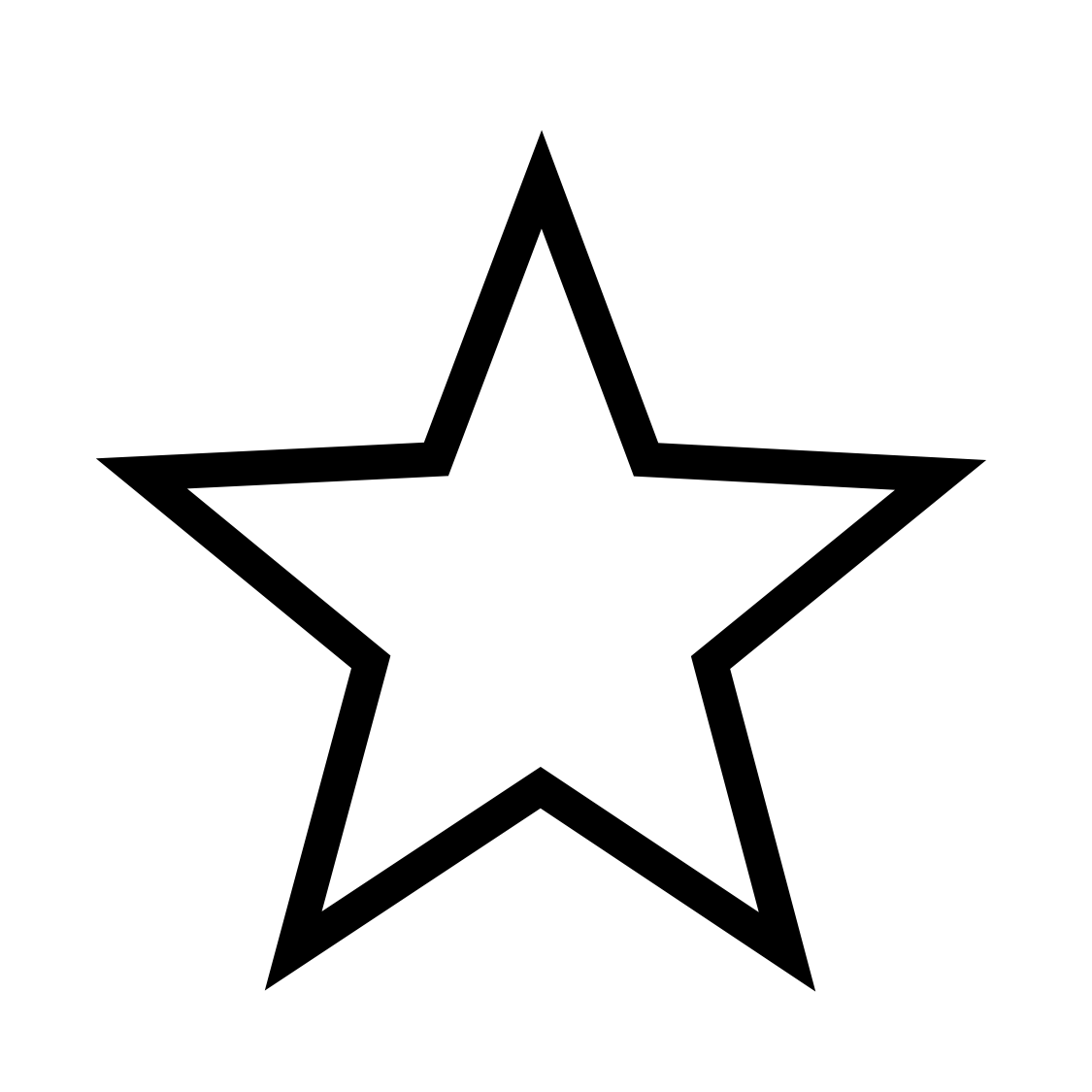 Star Black and White Logo - Stars PNG Image, free star clipart image Icon and PNG