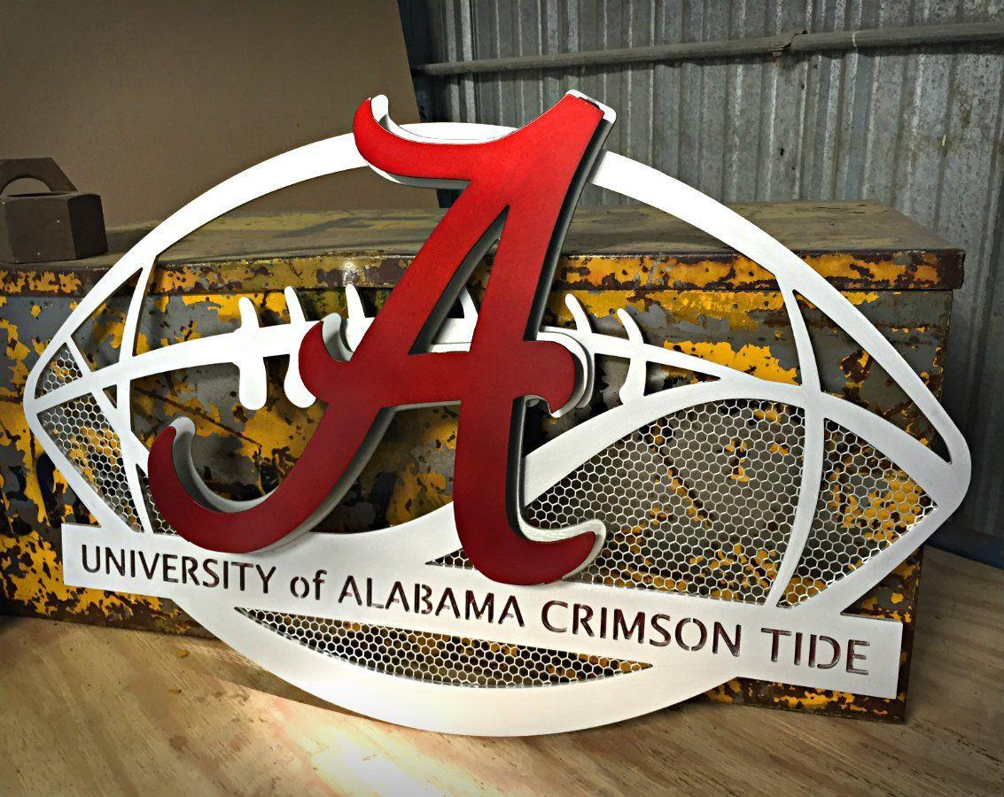 University of Alabama Football Logo - University of Alabama Custom Artwork - Hex Head Art