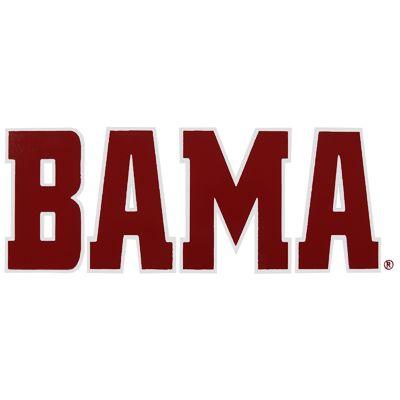 Bama Logo - University Of Alabama Logo Images | Alabama Decal Bama (SKU ...