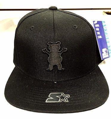 Grizzly Diamond Supply Logo - Grizzly Griptape x Diamond Supply Co OG Bear Logo Starter Snapback ...