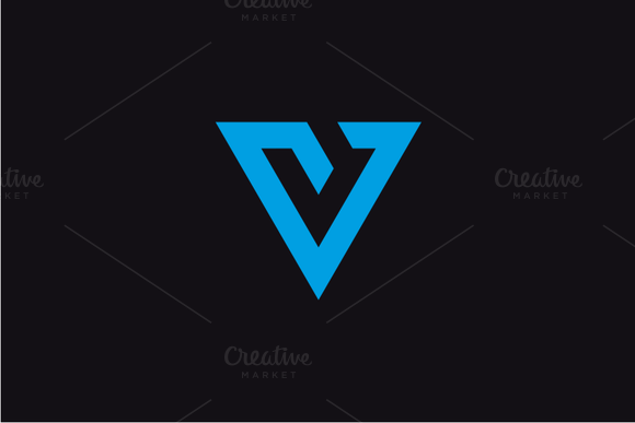 Three Letter V Logo - Vision V Logo by yopie. Fit
