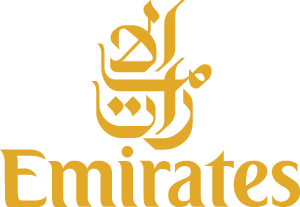 Gold Airline Logo - Emirates Airlines logo