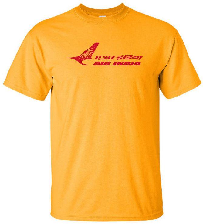 Gold Airline Logo - Air India Cool Asian Airline Logo T-Shirt - Interspace180