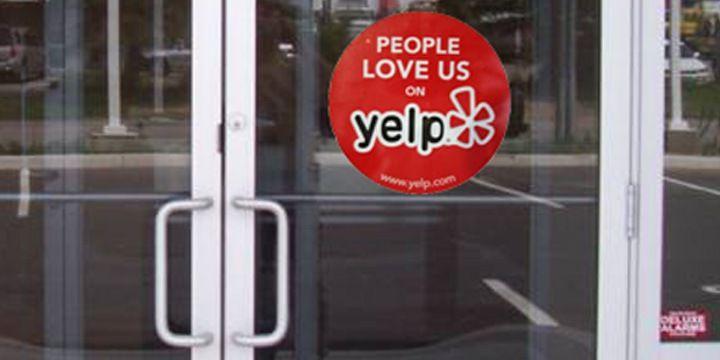 Red 5 Stars Yelp Review Logo - Yelp Negative Review Repair