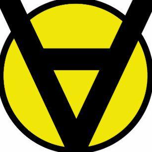 Black and Yellow Square Logo - Black And Yellow Stickers