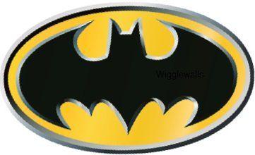 Wall Bat Logo - 3 Inch Batman Logo Symbol Bat Signal Man Dark Knight DC Comics ...
