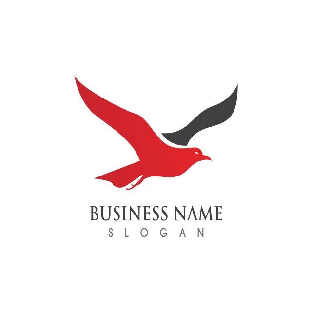 Birds Animal Logo - Eagle Bird Logo Template Vector Icons, Angel, Animal, Bird PNG and ...