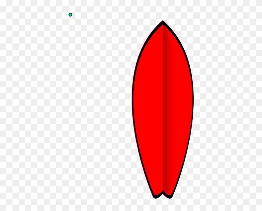 Red Surfboard Logo - Red Surfboard Clip Art At Clker - Red Surfboard Clipart - Free ...