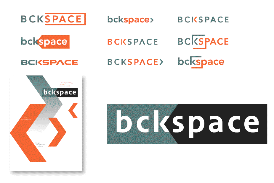 K Arrow Logo - Bckspace, 2010 For Bckspace, CA Logo Design For A Start Up Company