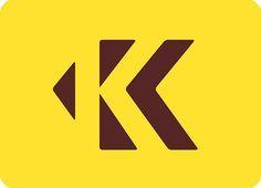 K Arrow Logo - Best arrow logo image. Brand design, Graphics, Typography