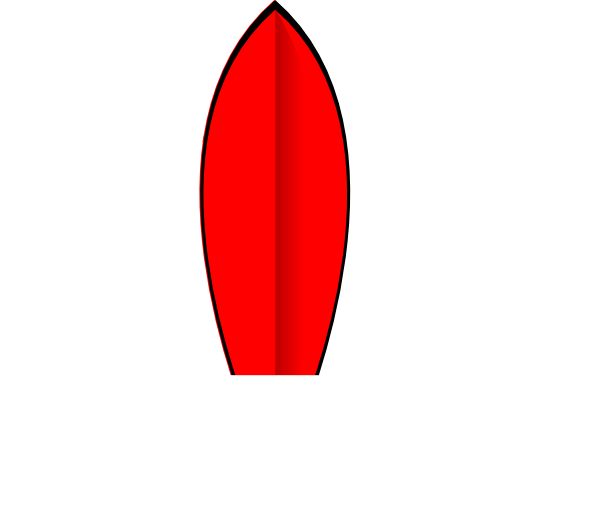 Red Surfboard Logo - Red Surfboard Clip Art clip art online