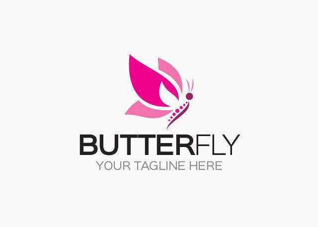 Butterfly Brand Logo - Butterfly Logo - Graphic Pick