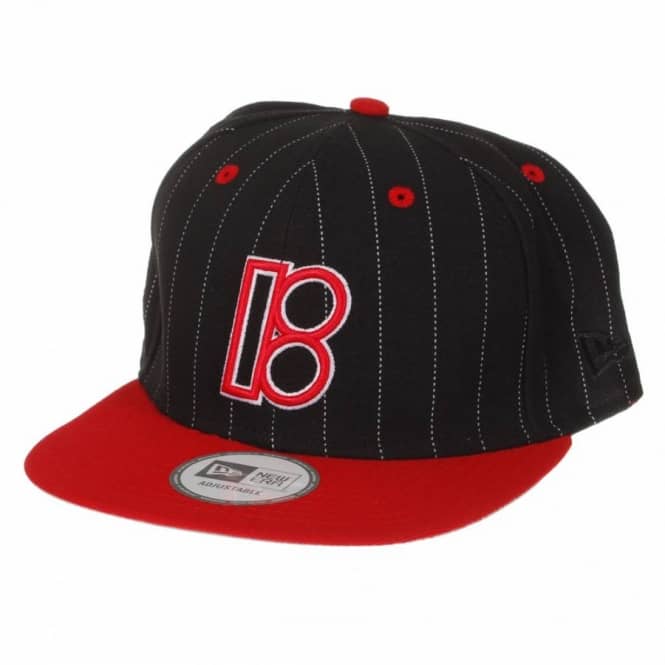 Black and Red B Logo - Plan B Skateboards Plan B Pro.Spec New Era Snapback Cap Black Red