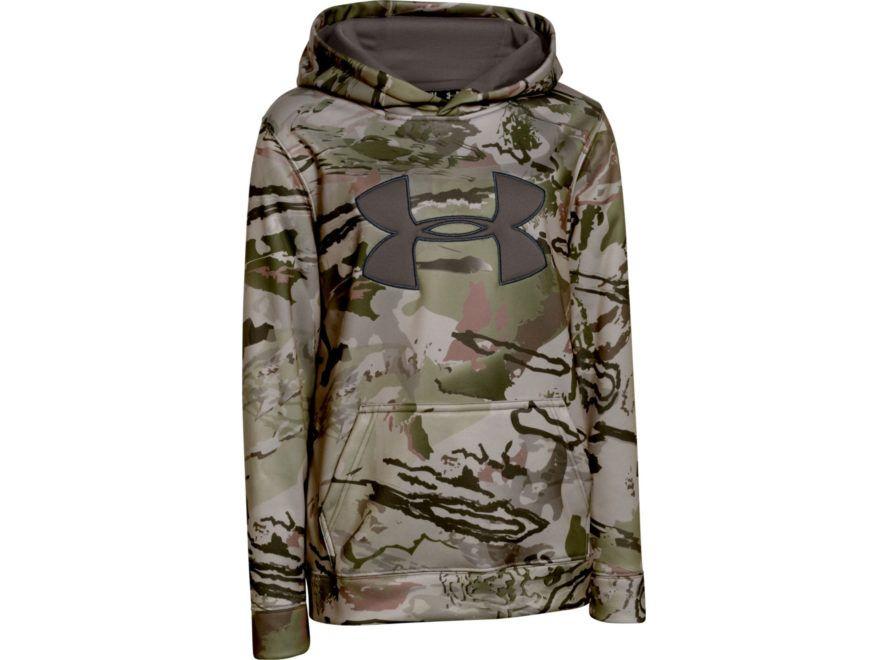 Under Armour Camo Logo - Under Armour Youth UA Camo Big Logo Hoodie - UPC: 888728961410