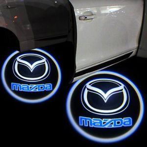 Mazda 6 Logo - 2x LED Logo Door Courtesy Laser Projector Light For Mazda 6 CX 9 RX8