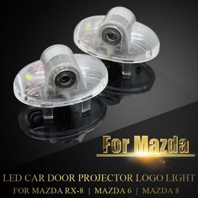 Mazda 6 Logo - Special LED car door projector logo laser for Mazda 8 Mazda 6 Mazda