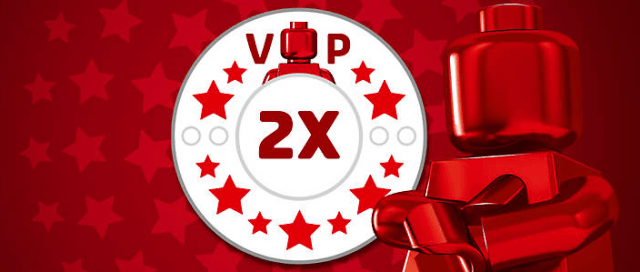 Red and Black VIP Logo - Double VIP points Dec 7-10 at the LEGO Store – Black Card promo ...