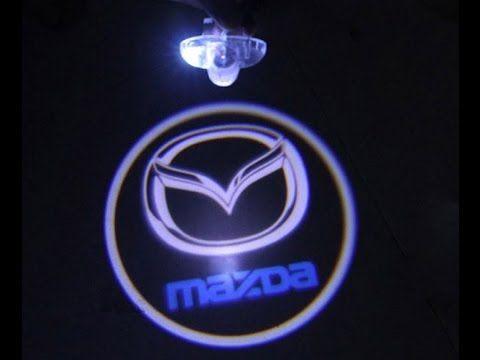 Mazda 6 Logo - Luz Led Logo door welcome Mazda 6 ( tuning truñing ) - YouTube