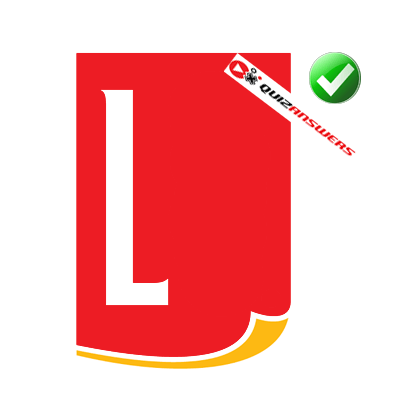 Yellow and Red L Logo - Red f Logos