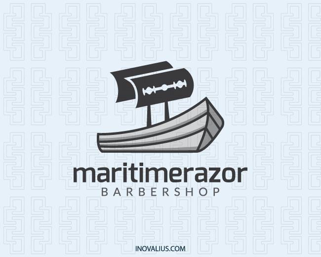 Razor Company Logo - Maritime Razor Logo Design