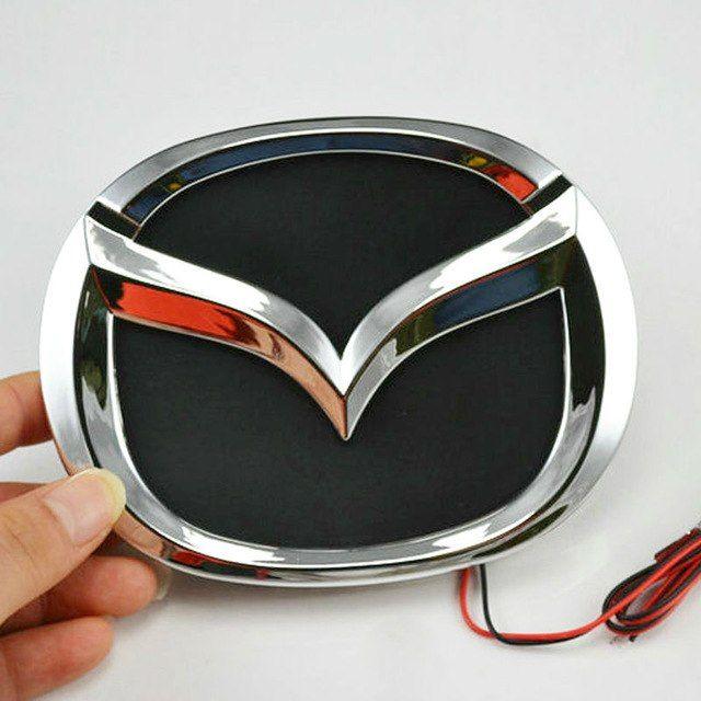 Mazda 6 Logo - angeno New Style colorful LED logo decorative light for Mazda 6 ...