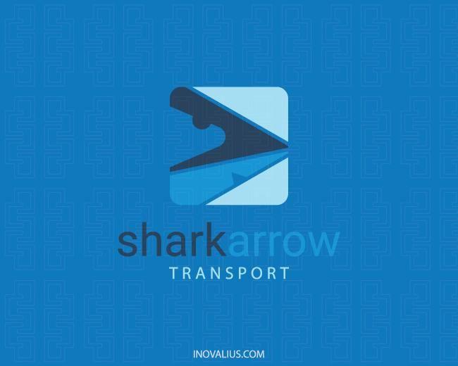 Click This Arrow Logo - Shark Arrow Logo Design