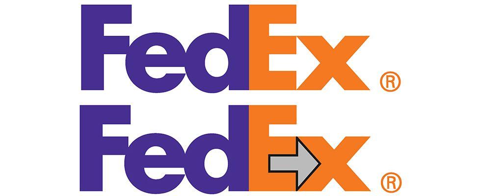 Click This Arrow Logo - The Hidden Arrow Of The Famous FedEx Logo