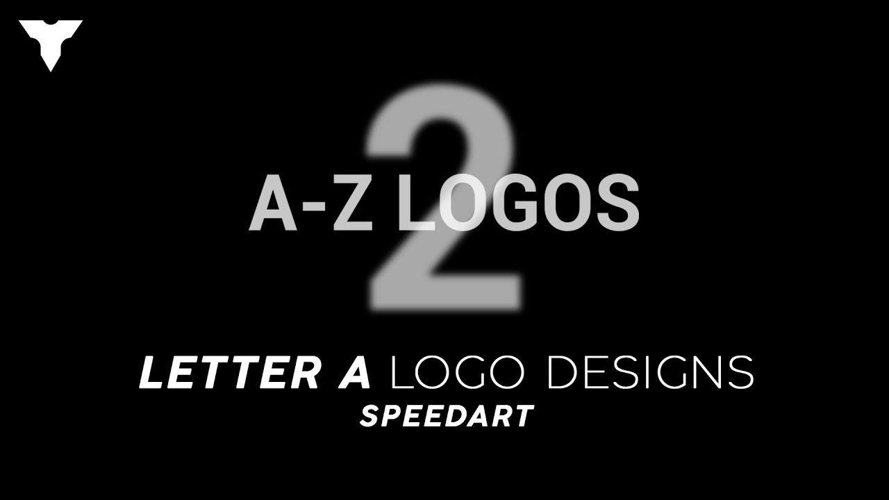 Three Letter V Logo - Designing 3 Letter A Logos [ Speedart ] A - Z Season 2 Ep 1 - YouTube