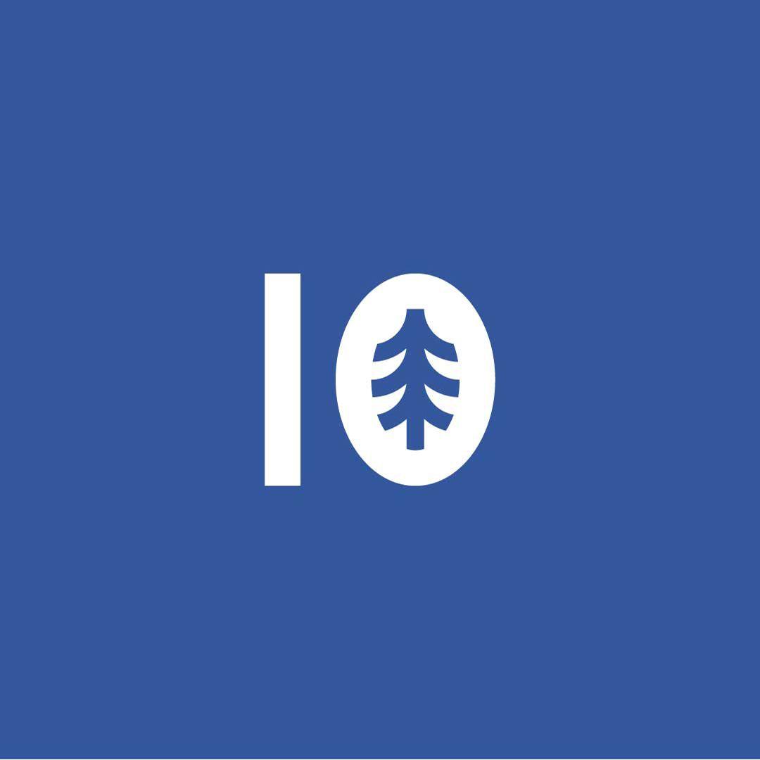 10 Tree Logo - Online Logo Store