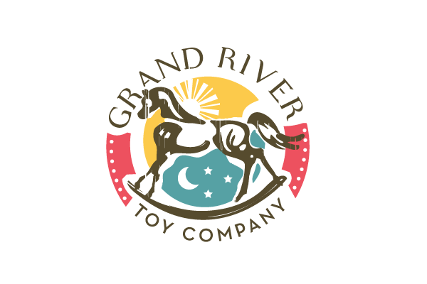 River Horse Logo - Horse Logo Design - Grand River Toy Company | Branding | Pinterest ...