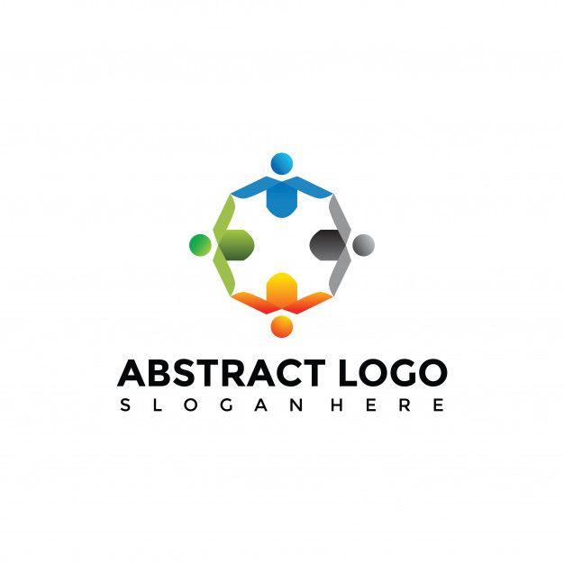 Abstract People Logo - Abstract people Logo Template Vector | Premium Download