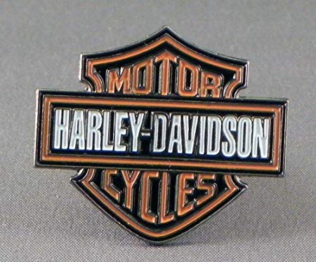 Insignia Logo - Metal Enamel Pin Badge Brooch Harley Davidson Insignia Logo: Amazon ...