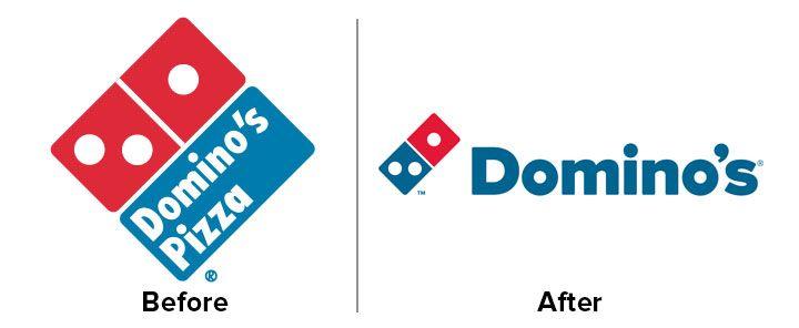 Domino's Old Logo - 5 Popular Pizza Chain Logos Revamped | Mines Press