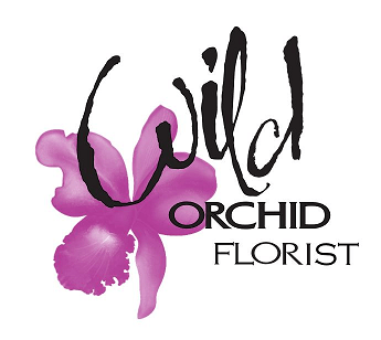 Orchid Flower Logo - Tulsa Florist | Tulsa OK Flower Shop | THE WILD ORCHID FLORIST