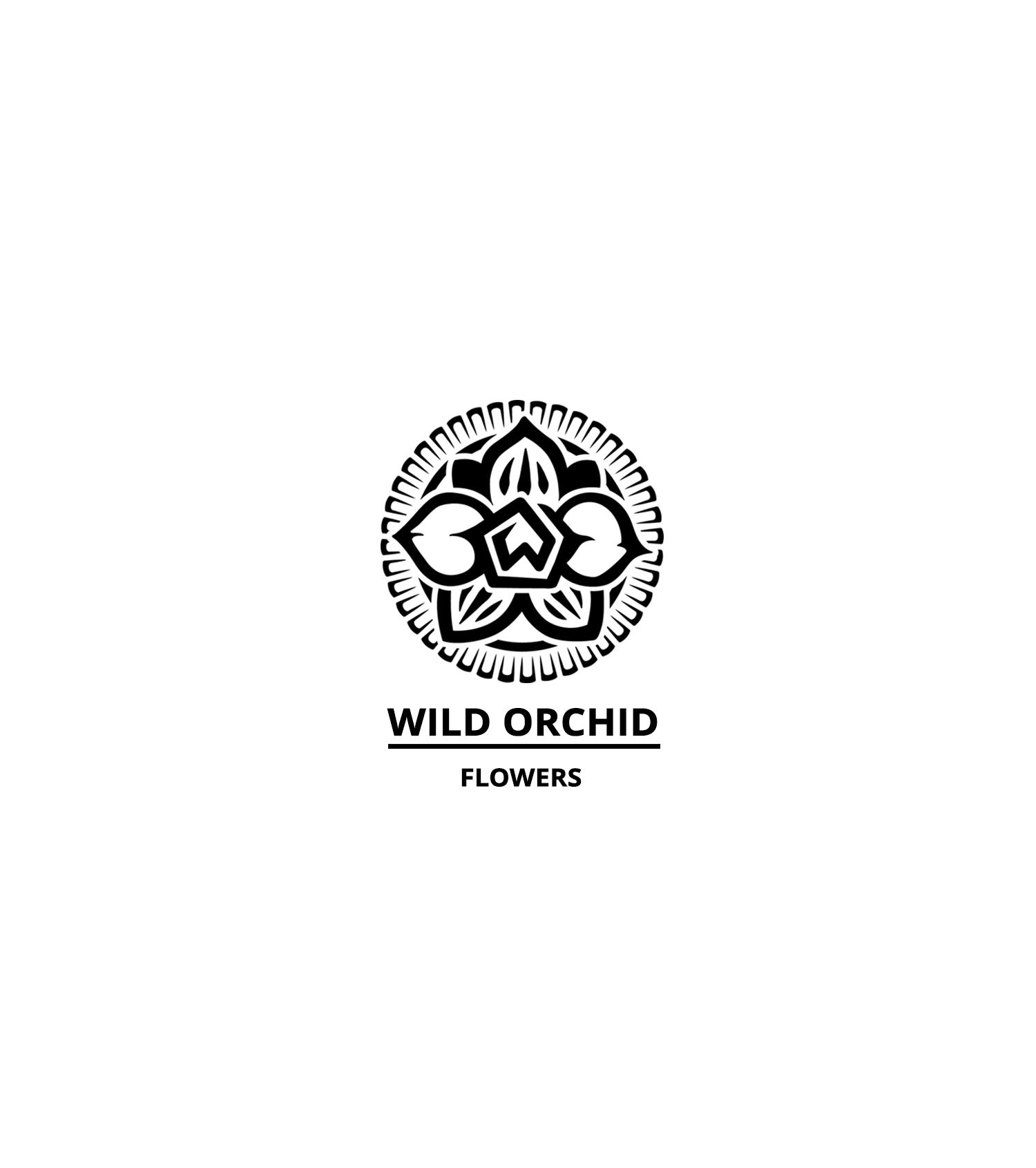 Orchid Flower Logo - Wild Orchid Flowers