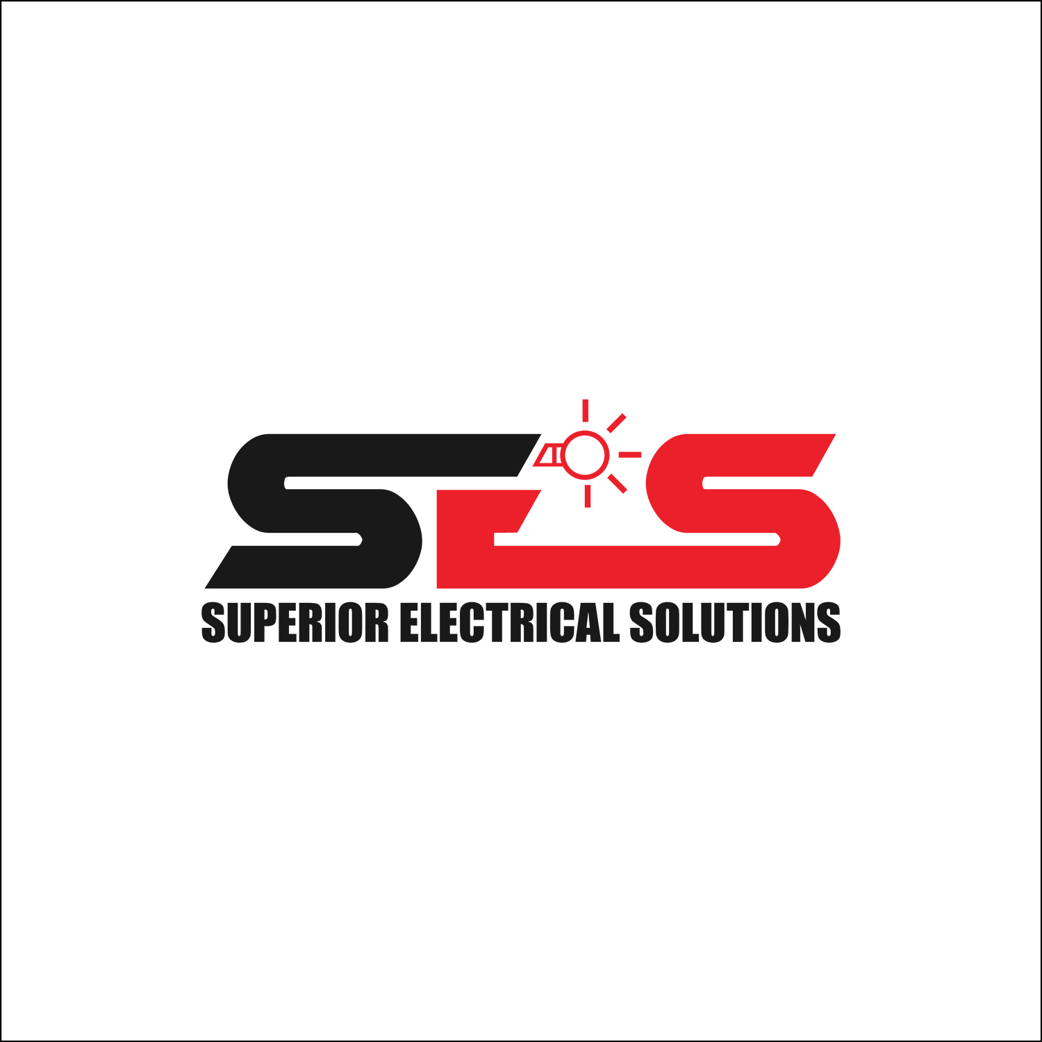 Ses Logo - Elegant, Playful, Electrician Logo Design For SES And Or Superior