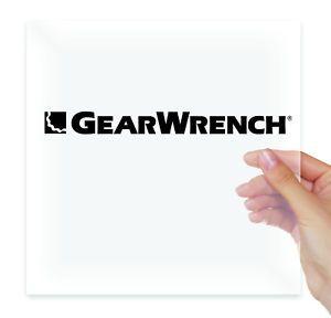 GearWrench Logo - Gearwrench Logo Decal Sticker Ratchet Wrench Mac Snap On Matco ...