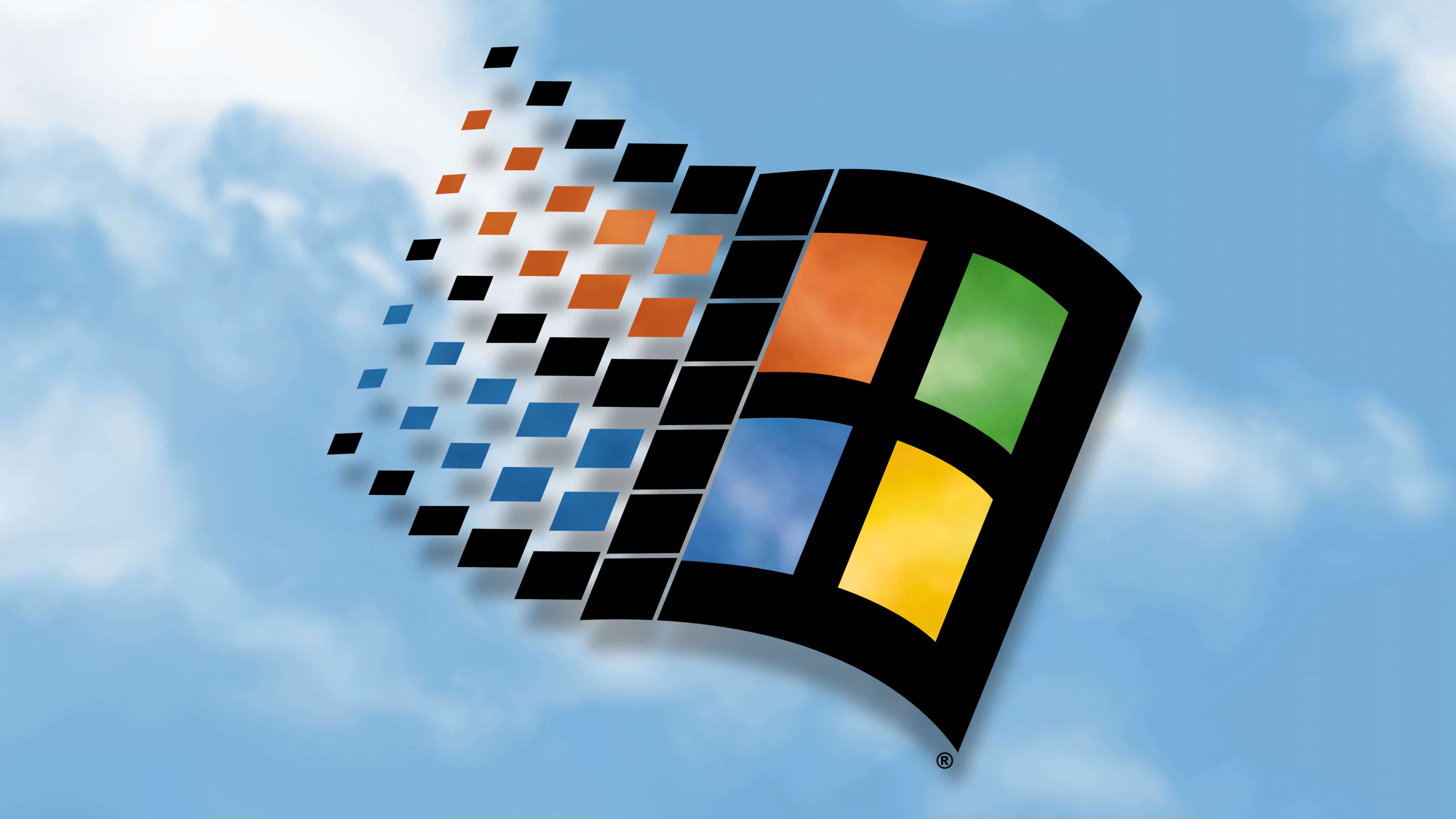 Windows 98 Logo - Windows 98 Logo UHD 4K Wallpaper