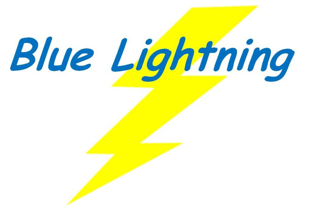 Blue Lightning Logo - Blue Lightning - Orienteering ACT