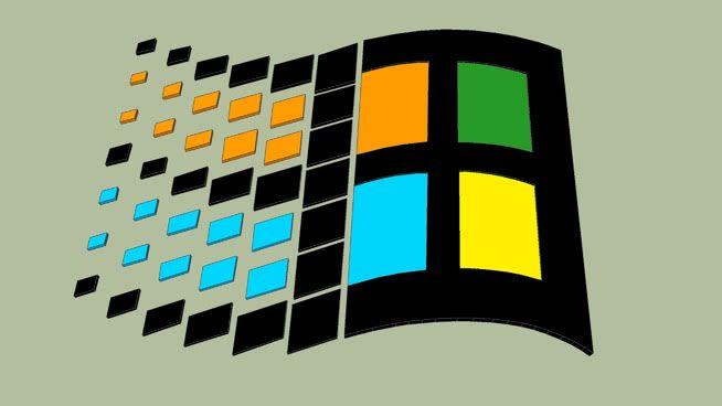 Windows 98 Logo - Windows 98 Logo | 3D Warehouse