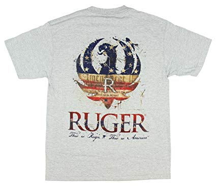 Ruger American Logo - Special Edition Ruger American Men's T Shirt (Medium): Amazon.co.uk
