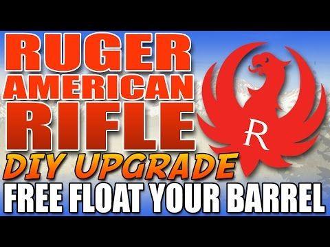 Ruger American Logo - Ruger American Rifle - DIY Upgrade - Free Float Barrel - YouTube