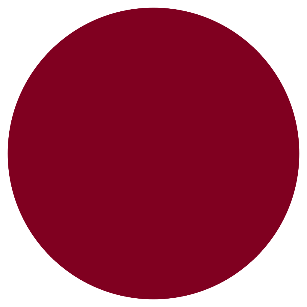 Burgundy Circle Logo - File:Circle Burgundy Solid.svg - Wikimedia Commons