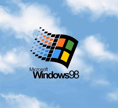 Microsoft Windows 98 Logo - Who remembers this classic Windows 98 logo? | Old School | Windows ...