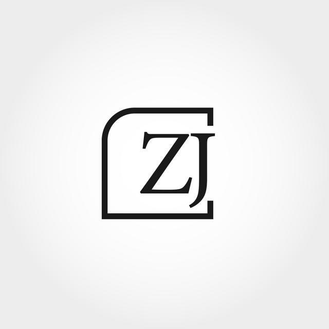 ZJ Logo - Initial Letter ZJ Logo Template Design Template for Free Download on ...