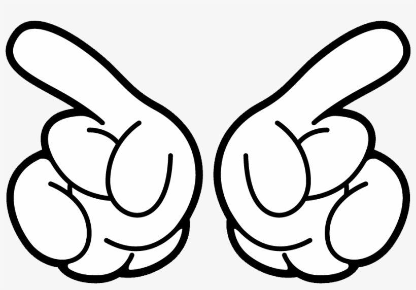 Mickey Mouse Hand Logo - Mickey Mouse Hand Png Svg Download - Mickey Mouse Hand Clipart ...
