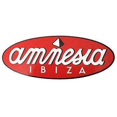 Red L Logo - Amnesia Ibiza Red Logo Sticker Large - Red, L - Large: Amazon.co.uk ...
