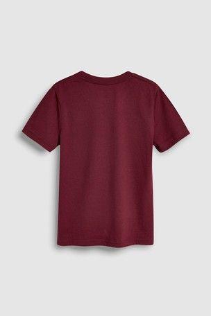 Burgundy Circle Logo - Buy Abercrombie & Fitch Burgundy Circle Logo T Shirt From The Next